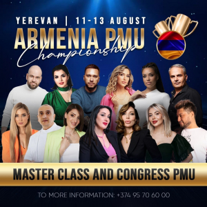 Чемпионат по перманентному макияжу в Армении